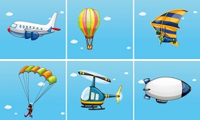 6 Air traffic tools design vector 6 Air traffic tools design vector